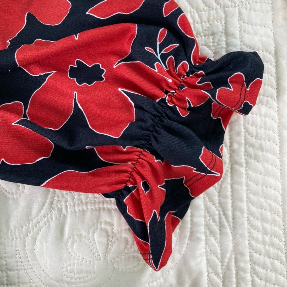 Haptics It's A Match Black &  Red Floral Long Sleeve Maxi Dress (Size 3X) - Picture 6 of 11